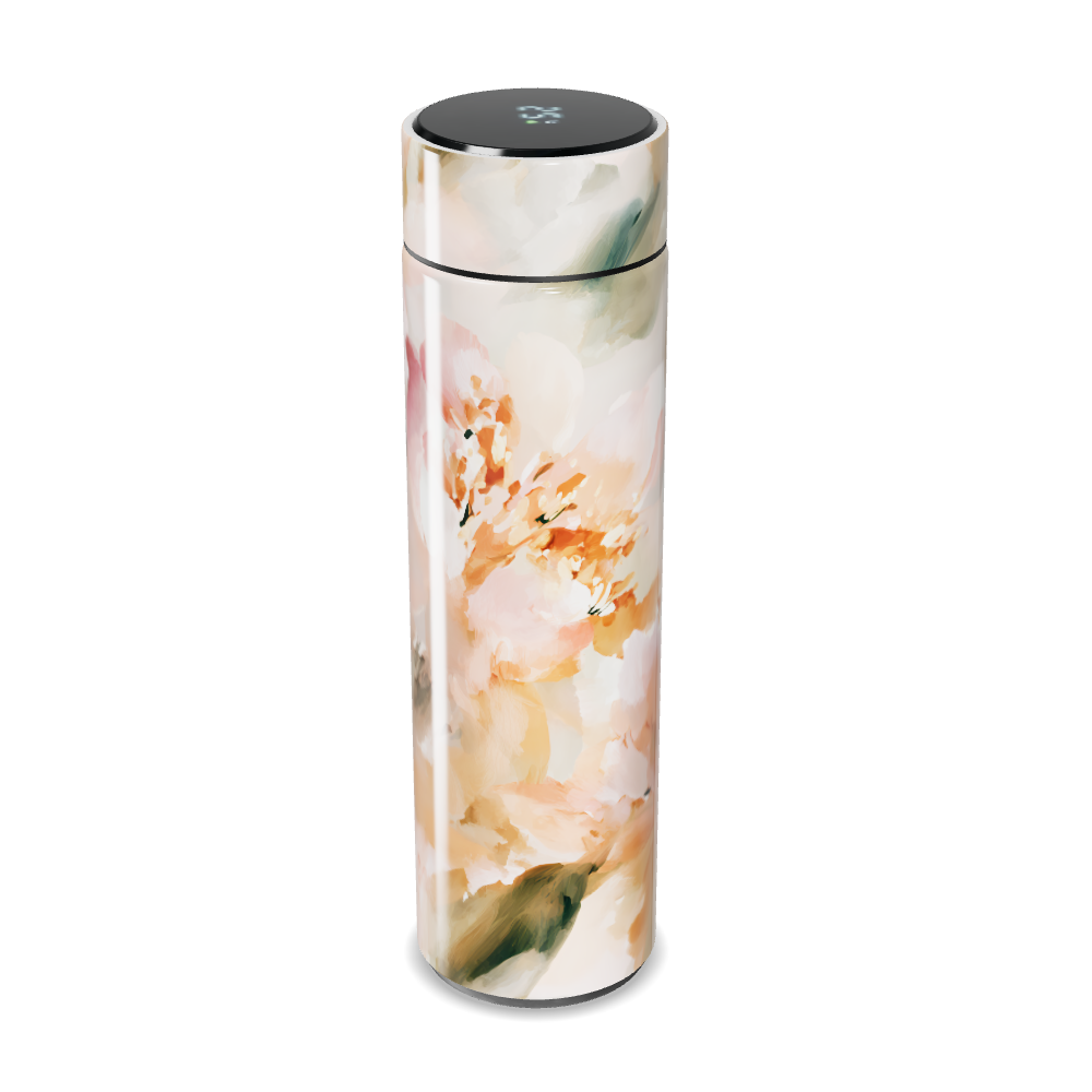 Garrafa Térmica Touch - Floral com Visor Digital