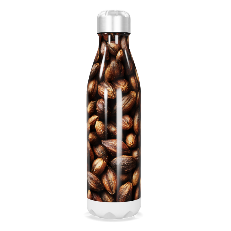 Garrafa Inox - Estampa de Grãos 750ml