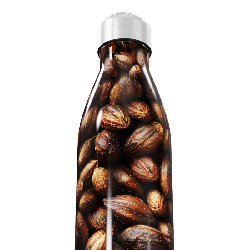 Garrafa Inox - Estampa de Grãos 750ml