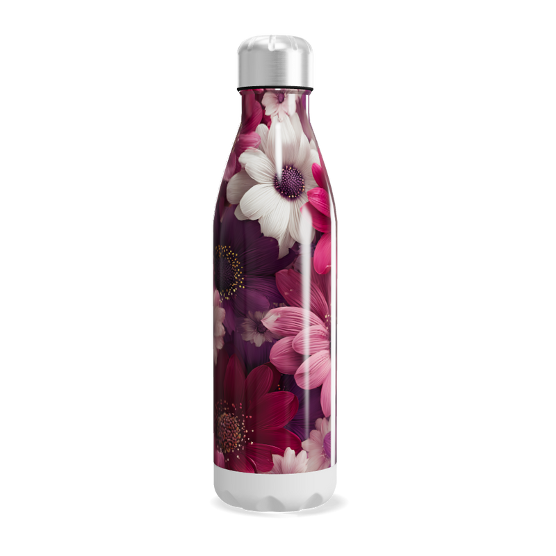 Garrafa Inox - Floral Rosa 750ml