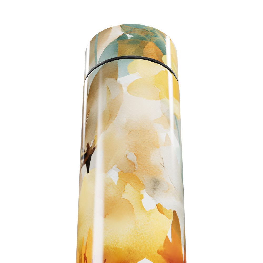 Garrafa Térmica Touch - Floral Digital Colorida