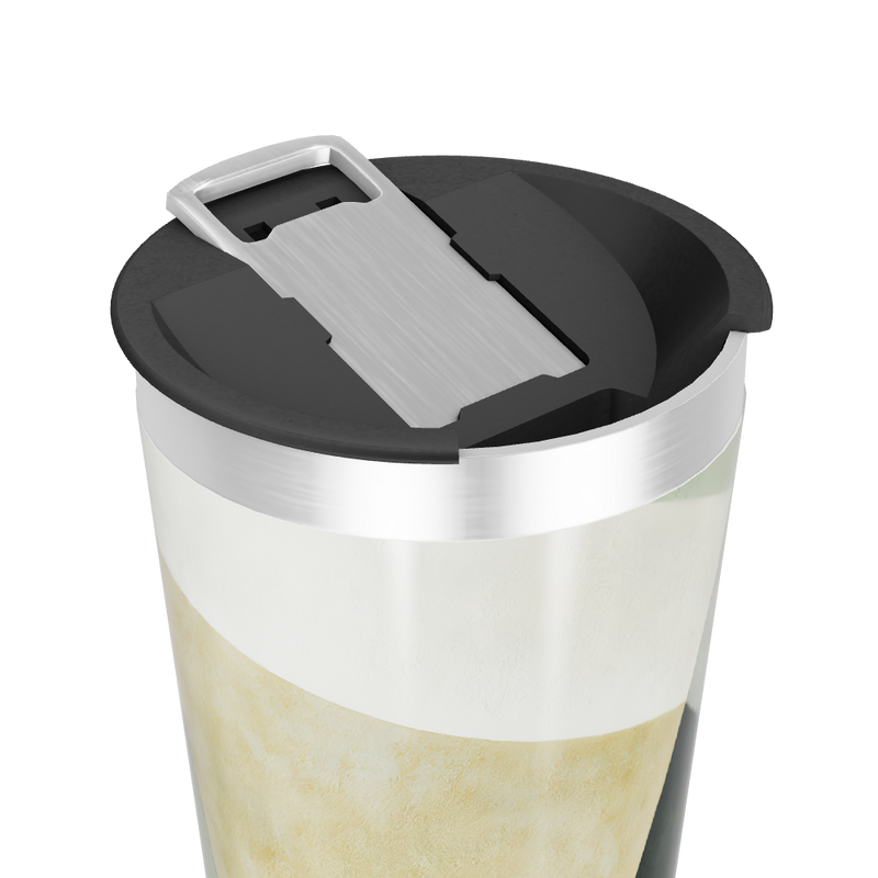 Copo Térmico - Design Geométrico Colorido