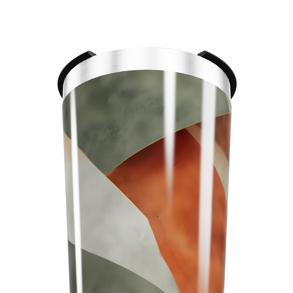 Copo Térmico - Estampa Geométrica Colorida