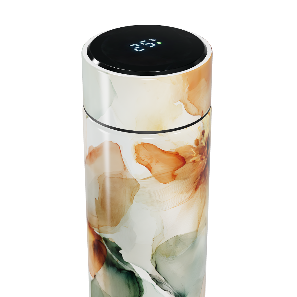 Garrafa Térmica Touch - Floral Digital 500ml