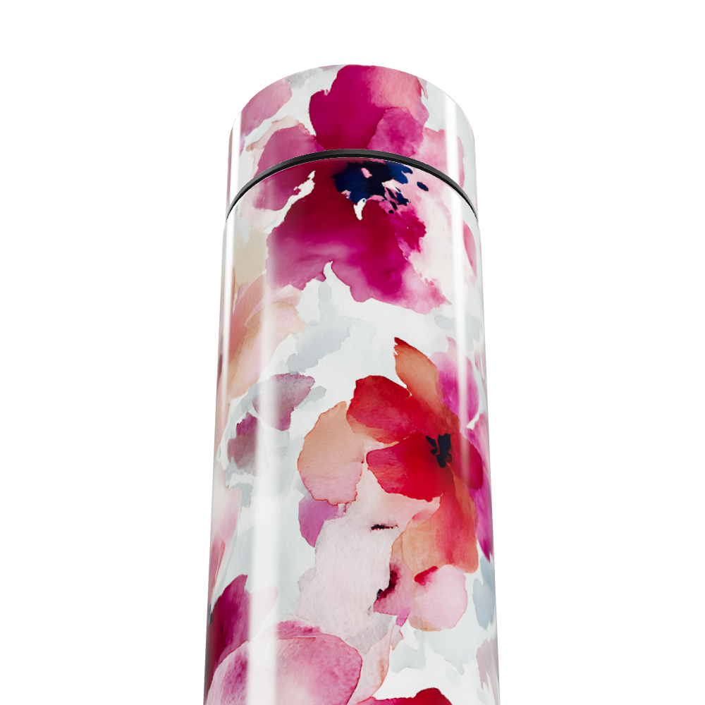 Garrafa Térmica Touch - Floral Colorida Inox