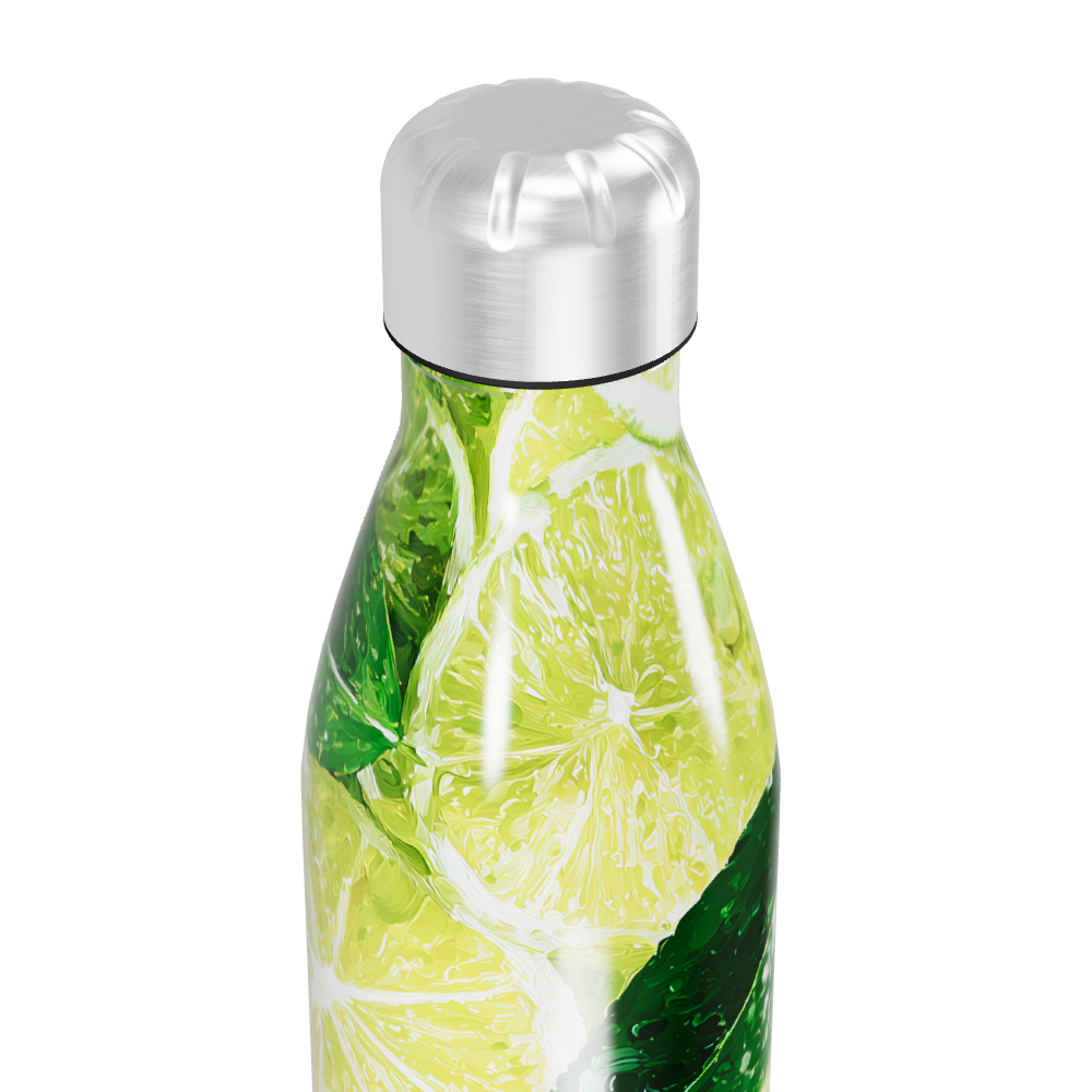 Garrafa Inox - Estampa Limões