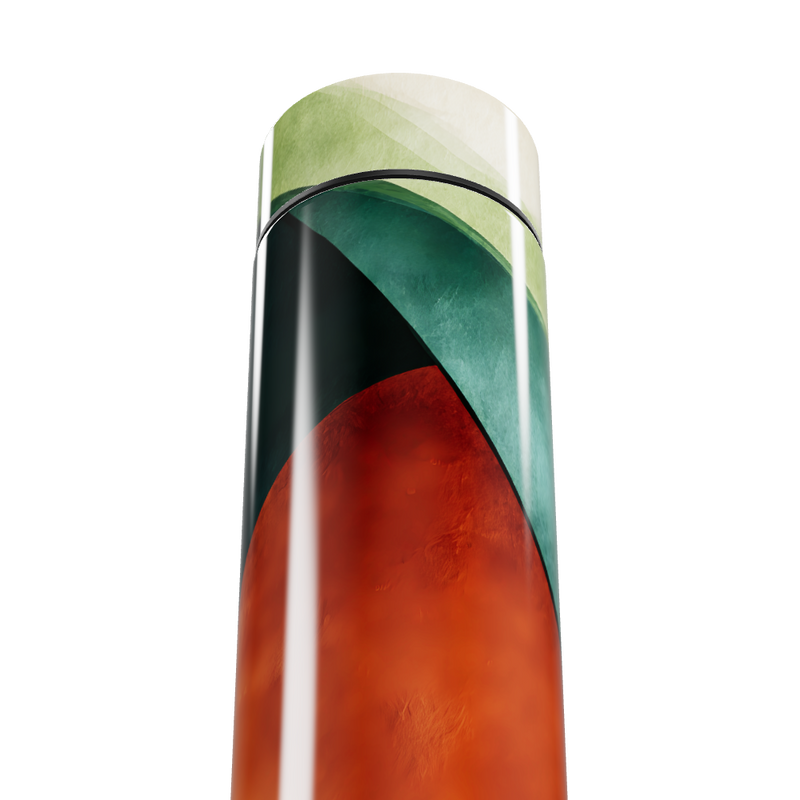 Garrafa Térmica Touch - Design Colorido Abstrato