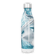 Garrafa Inox - Azul com Efeito Marmorizado