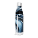 Garrafa Inox - Estampa Mármore Azul