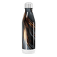 Garrafa Inox - Preta com Design Ondulado