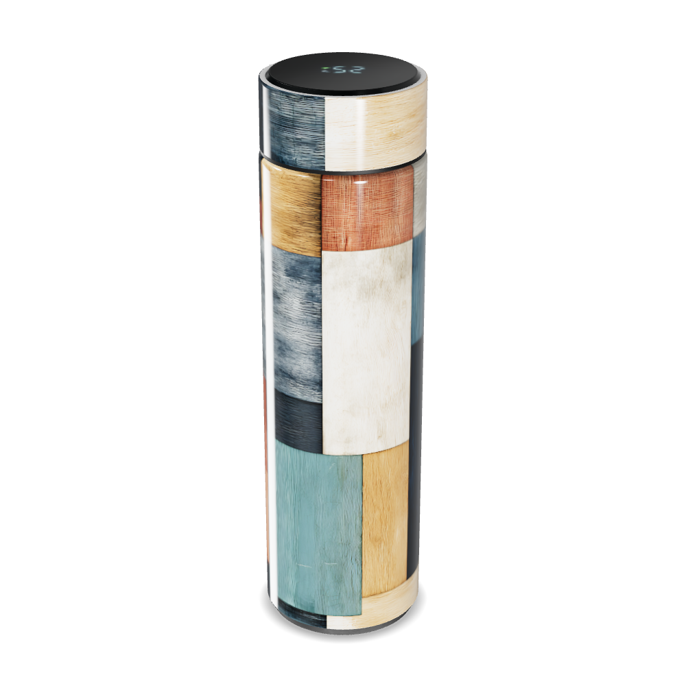 Garrafa Térmica Touch - Estampa Multicolorida