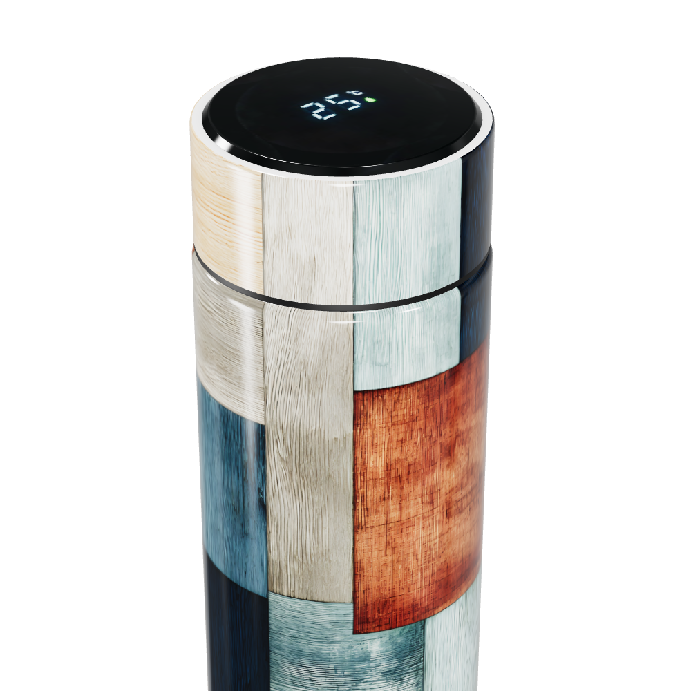 Garrafa Térmica Touch - Estampa Multicolorida