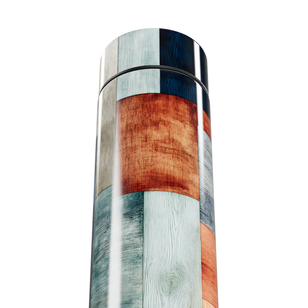 Garrafa Térmica Touch - Estampa Multicolorida