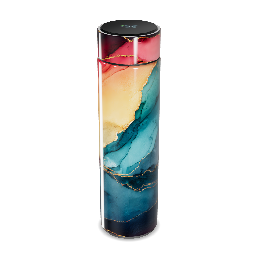 Garrafa Térmica Touch - Estampa Colorida