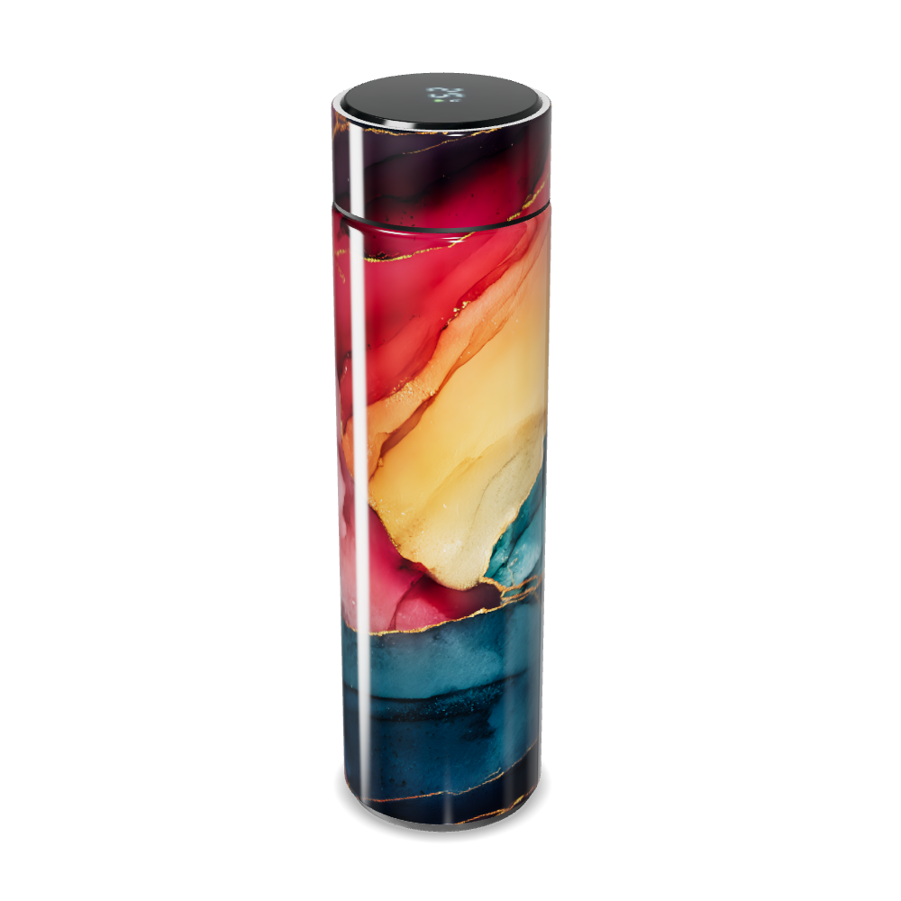 Garrafa Térmica Touch - Estampa Colorida