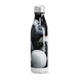 Garrafa Inox - Estampa Mármore Preto e Branco