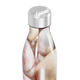 Garrafa Inox - Estampa Perolada e Dourada