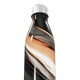Garrafa Inox - Estampa Abstrata Preto e Bronze