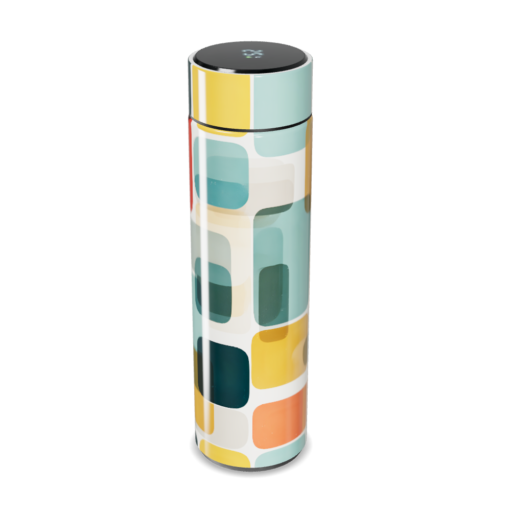 Garrafa Térmica Touch - Estampada Colorida