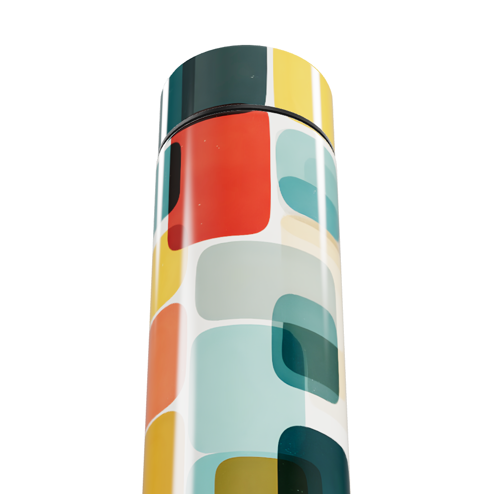 Garrafa Térmica Touch - Estampada Colorida