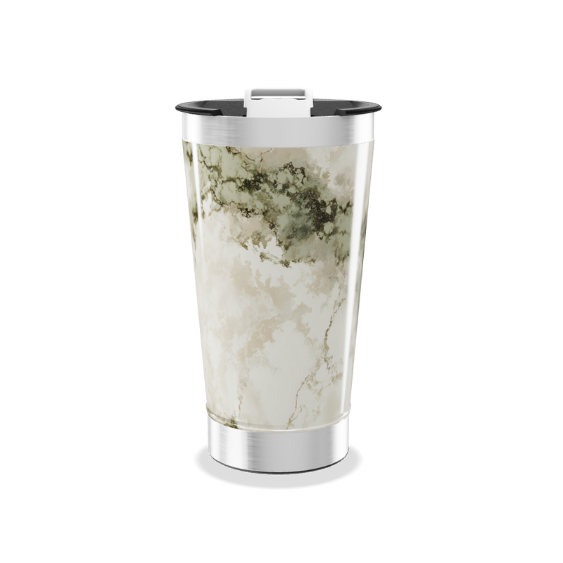 Copo Térmico - Mármore Verde Inox