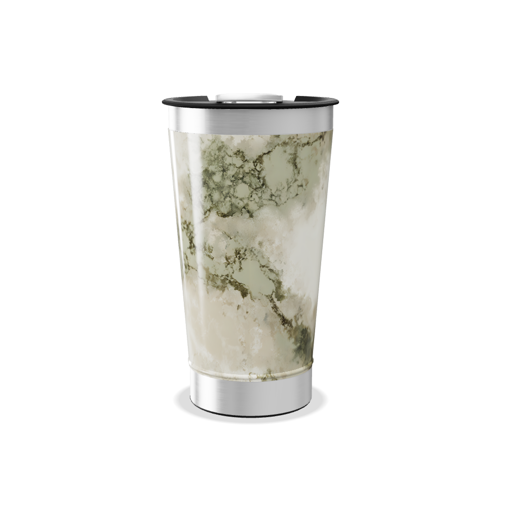Copo Térmico - Mármore Verde Inox