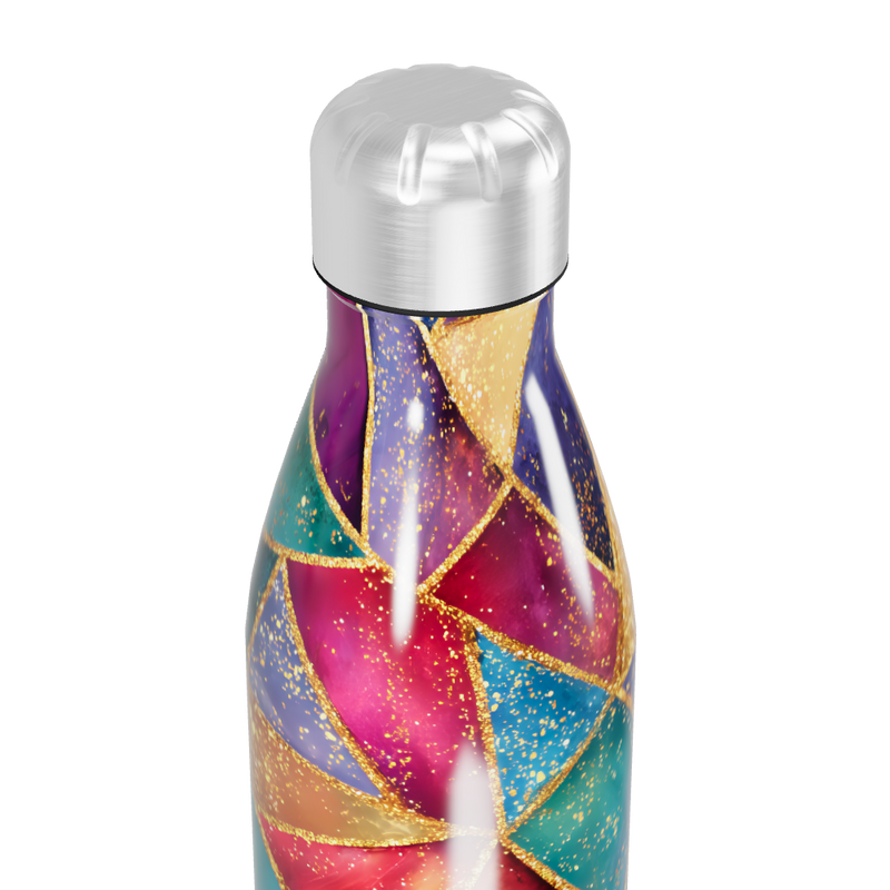 Garrafa Inox - Geométrica Colorida 750ml
