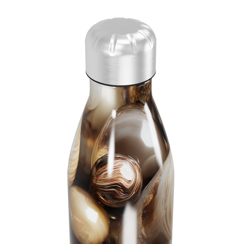 Garrafa Inox - Estampa Pedras Naturais