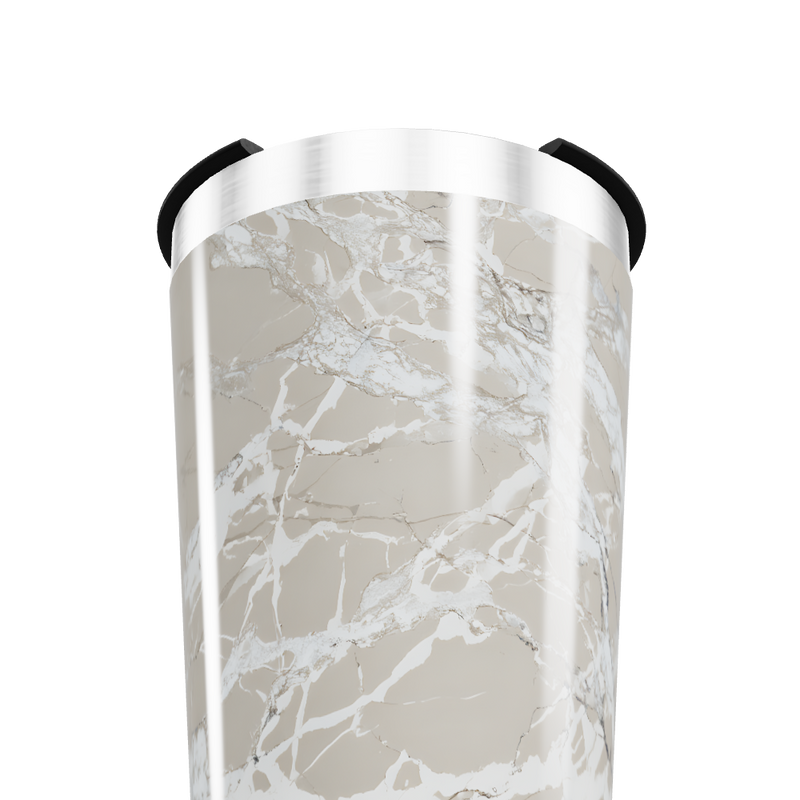 Copo Térmico - Estampa Mármore Bege