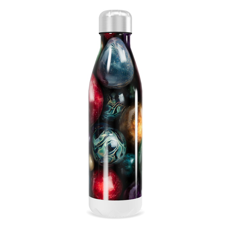 Garrafa Inox - Estampa Planetas Coloridos