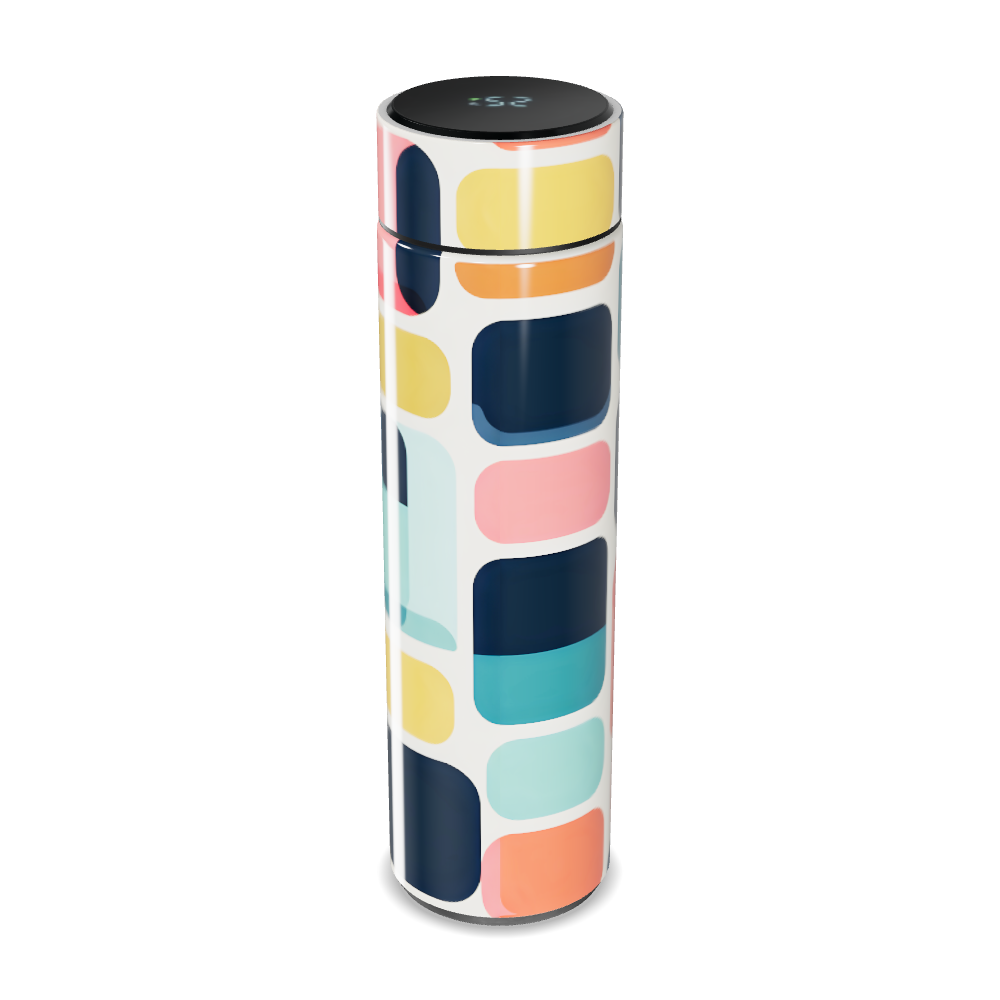 Garrafa Térmica Touch - Estampa Colorida