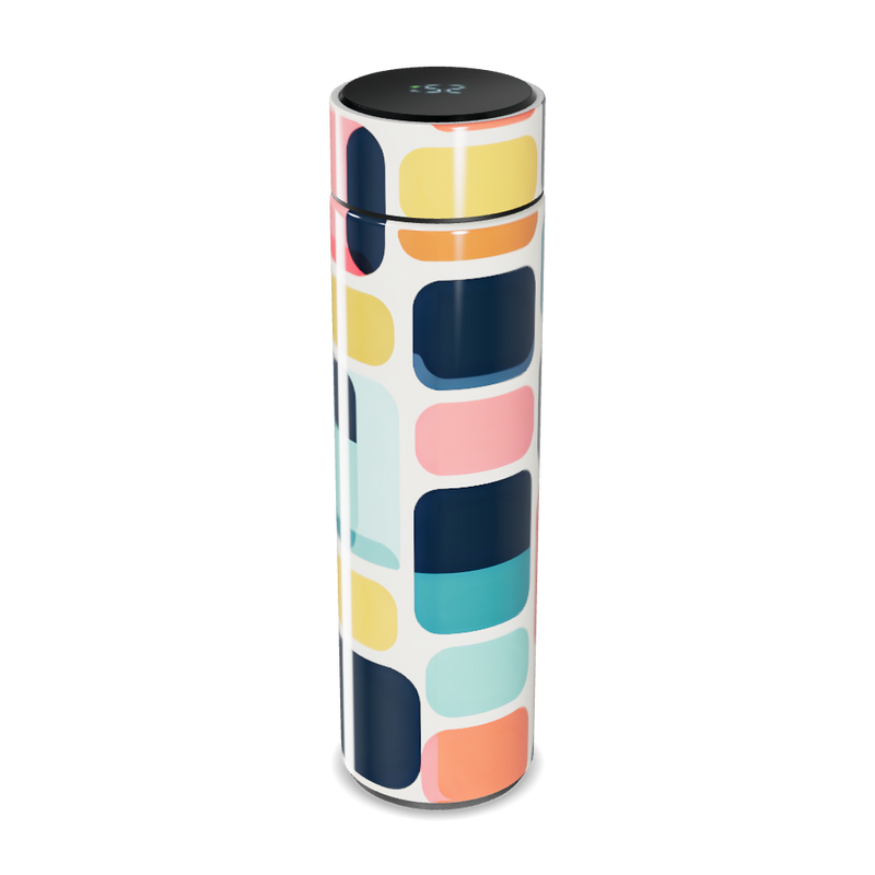 Garrafa Térmica Touch - Estampa Colorida