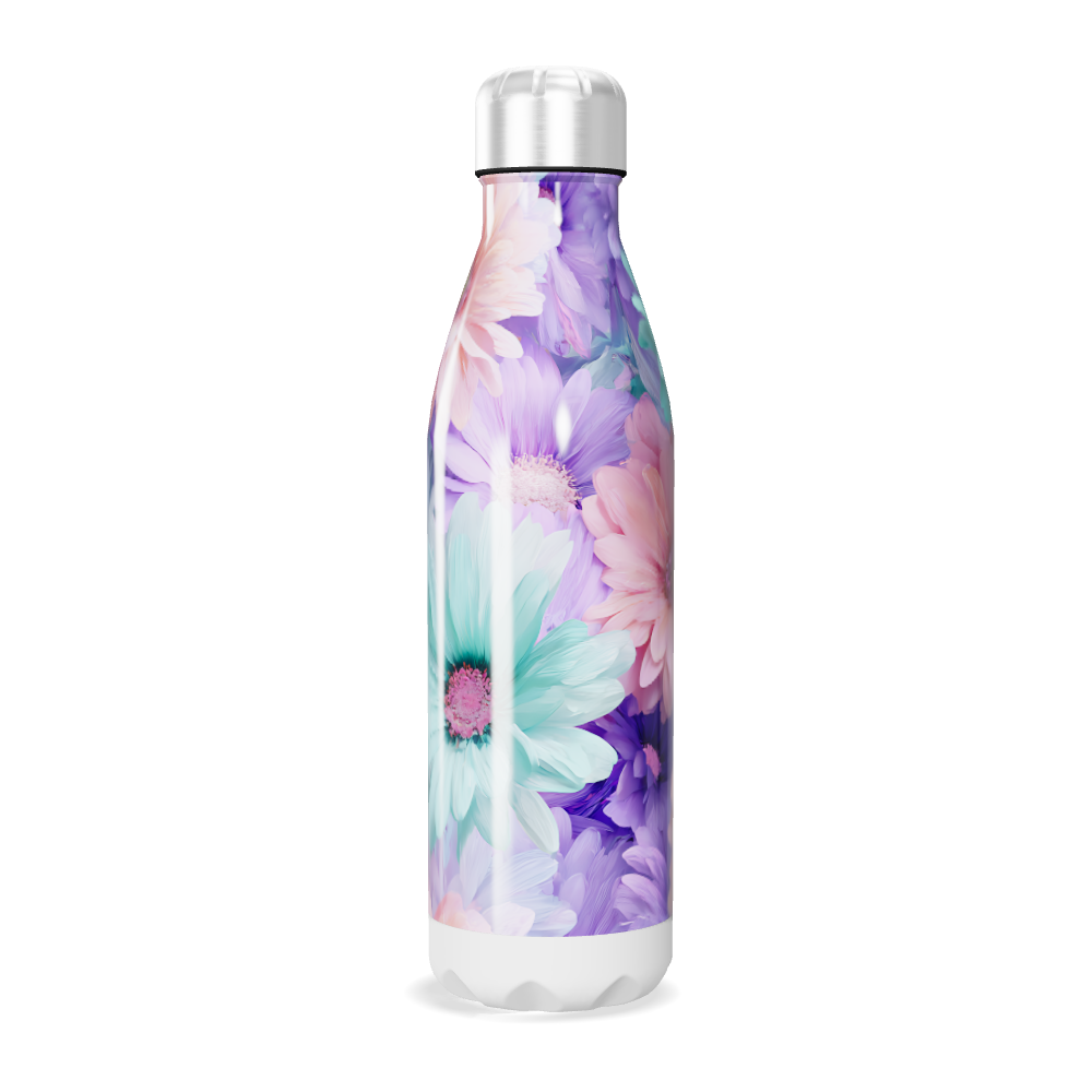 Garrafa Inox - Floral Colorida 500ml
