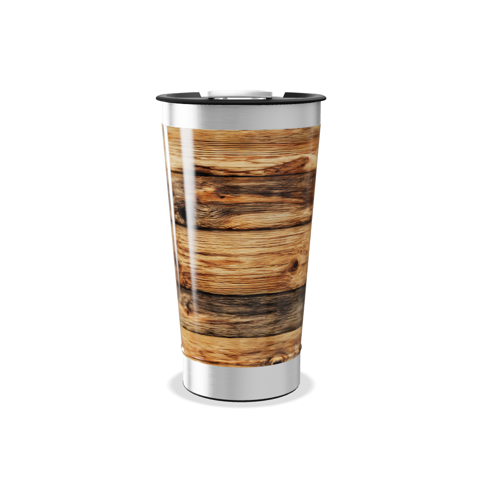 Copo Térmico - Estampa de Madeira