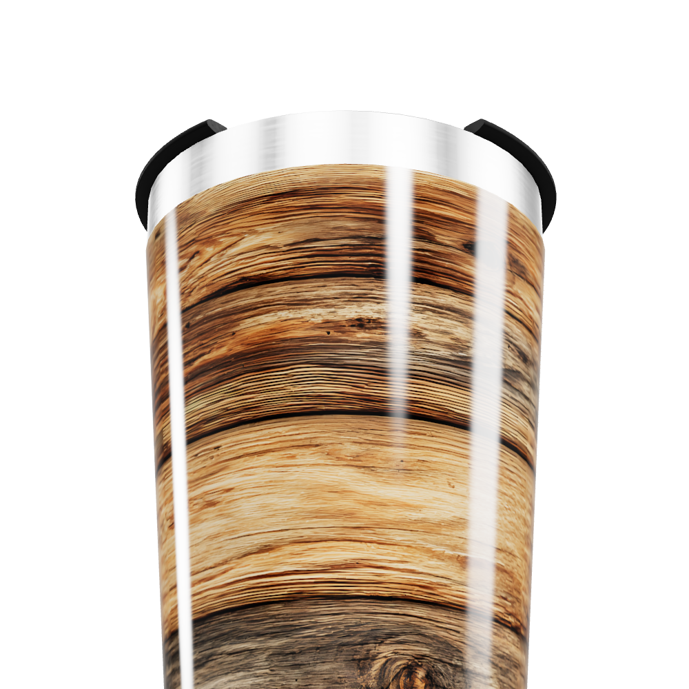Copo Térmico - Estampa de Madeira