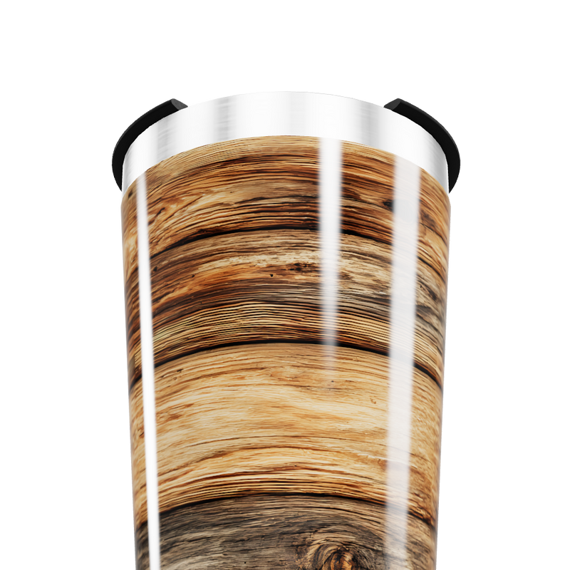 Copo Térmico - Estampa de Madeira