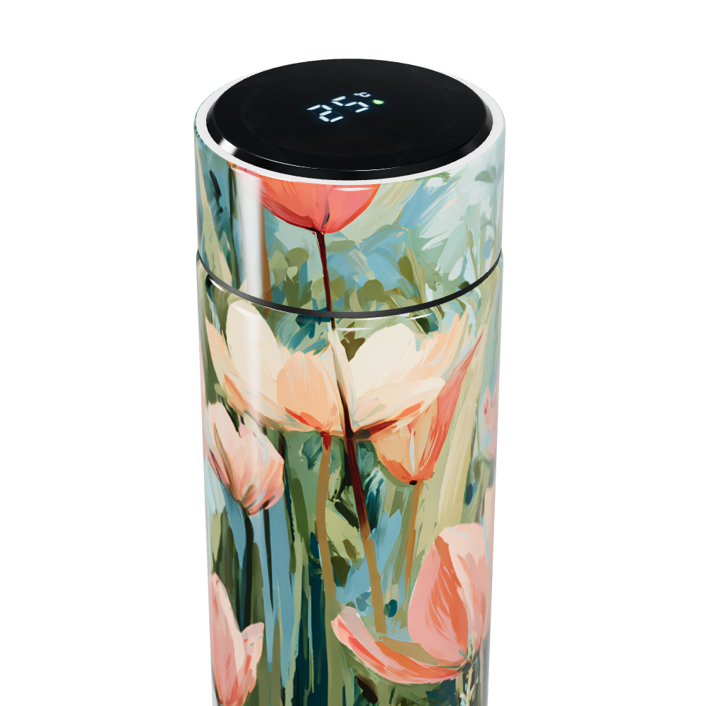 Garrafa Térmica Touch - Floral Colorida