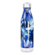 Garrafa Inox - Floral Azul 500ml