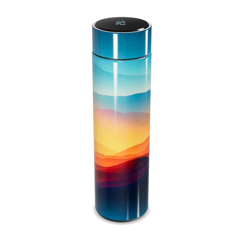 Garrafa Térmica Touch - Paisagem Colorida