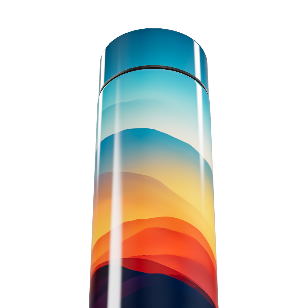 Garrafa Térmica Touch - Paisagem Colorida