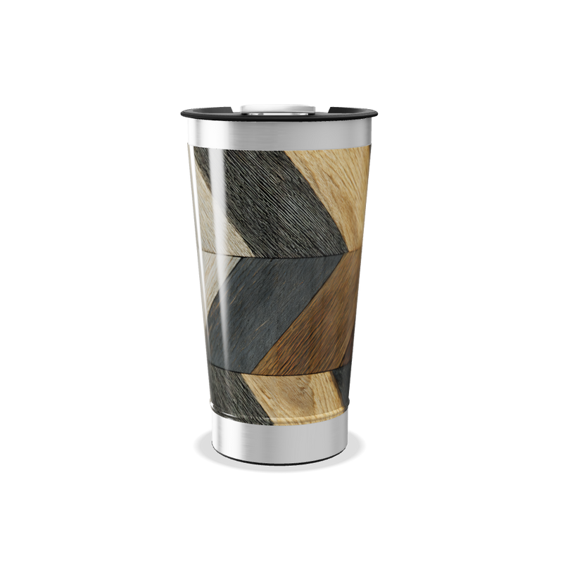 Copo Térmico - Estampa Madeira