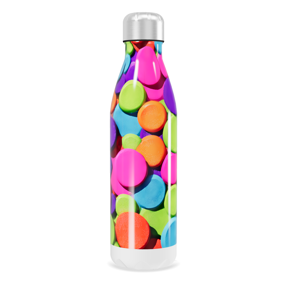 Garrafa Inox - Estampada Colorida 500ml