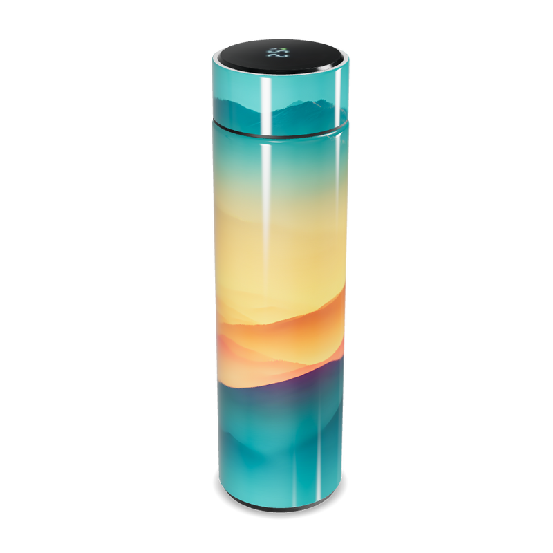 Garrafa Térmica Touch - Paisagem Colorida