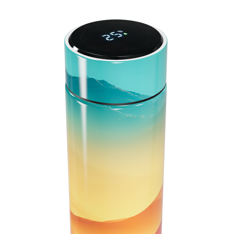 Garrafa Térmica Touch - Paisagem Colorida