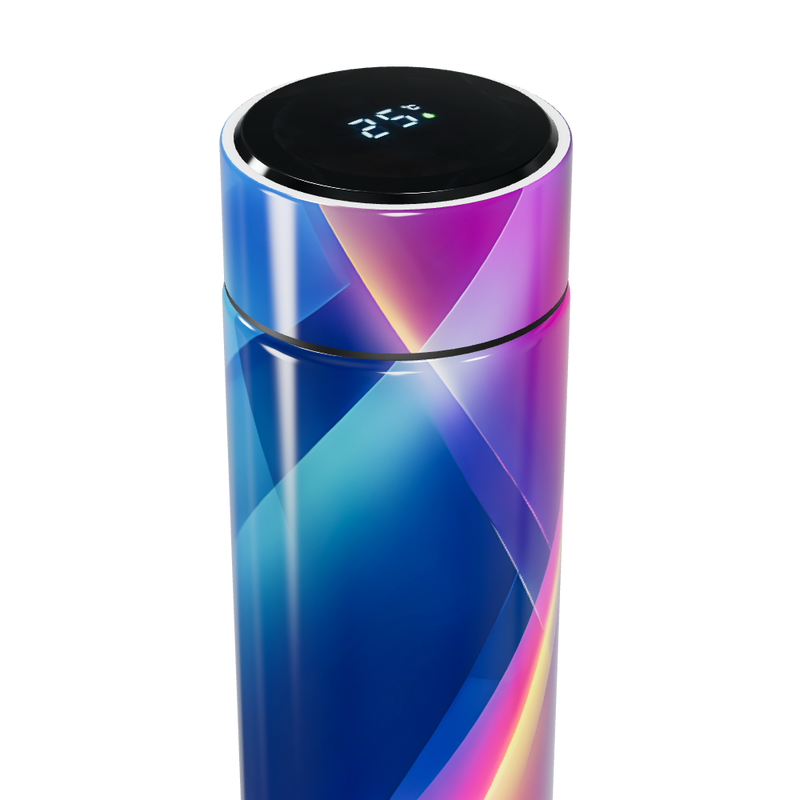 Garrafa Térmica Touch - Multicolorida Digital