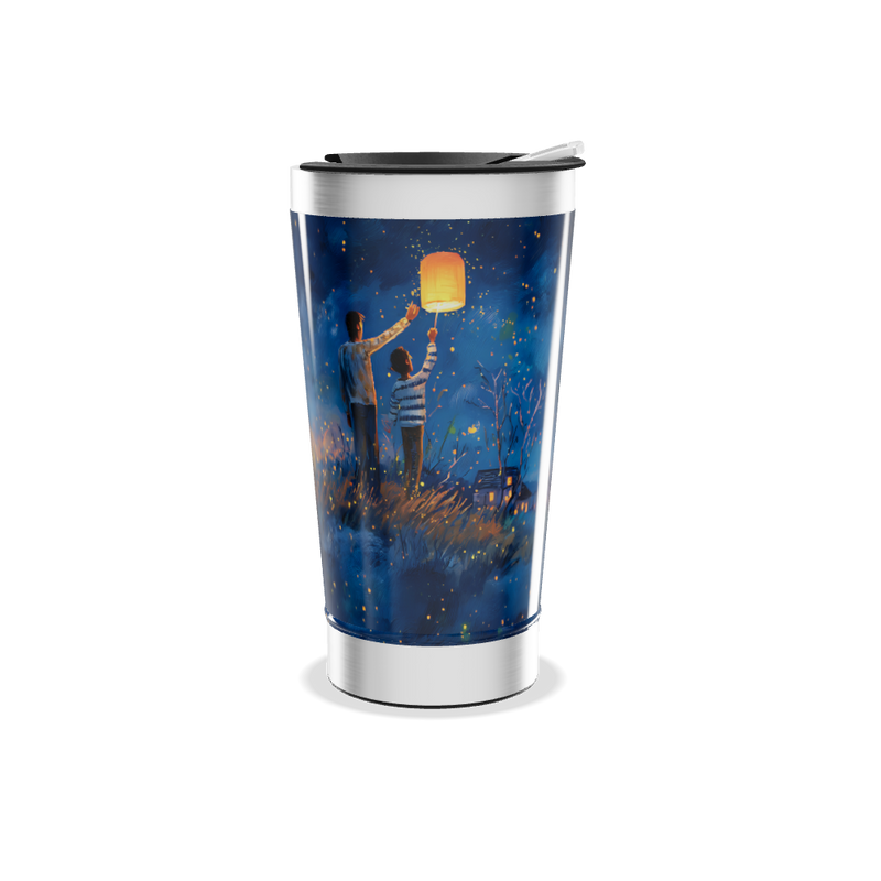 Copo Térmico - Estampa Céu Noturno