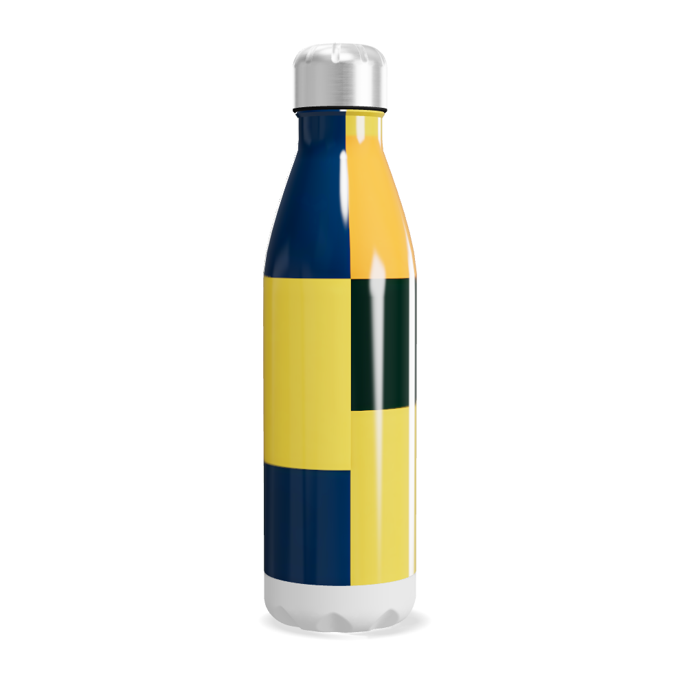 Garrafa Inox - Colorida com Listras