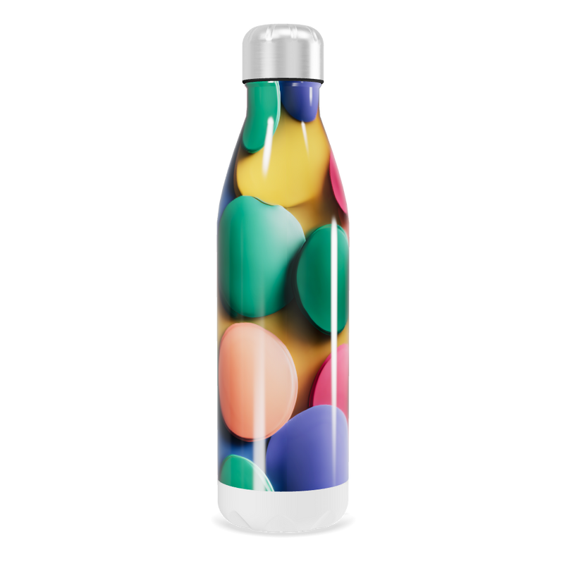 Garrafa Inox - Estampa Colorida