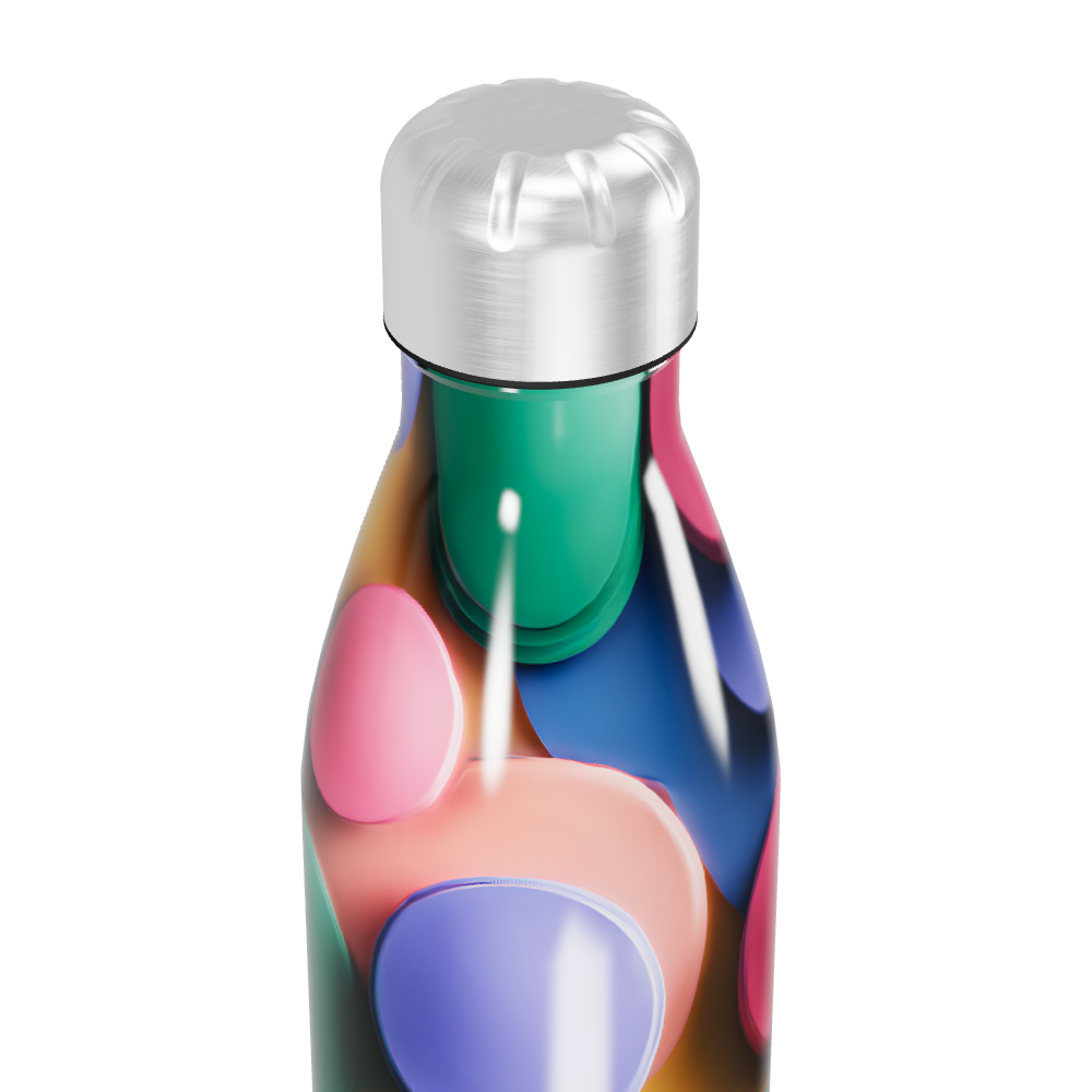 Garrafa Inox - Estampa Colorida