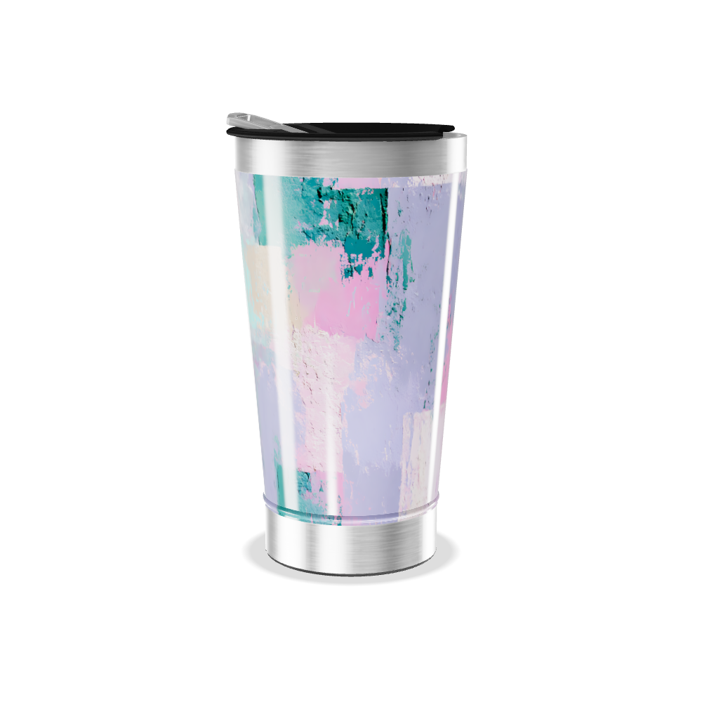 Copo Térmico - Abstrato Multicolorido